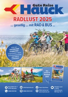 RADTOUREN 2025
- Katalog derzeit per pdf verfügbar
- Informationen - Auskünfte - Reiseanmeldung - gedruckter Katalog: erst AB 24.11.24 auf unserem Reisemarkt möglich 